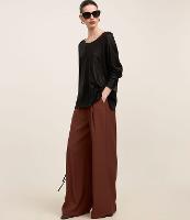 Blusa em Tricô com Cava Raglan e Foil - 2