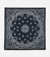 Lenço Bandana em Flanela com Estampa Paisley - 1