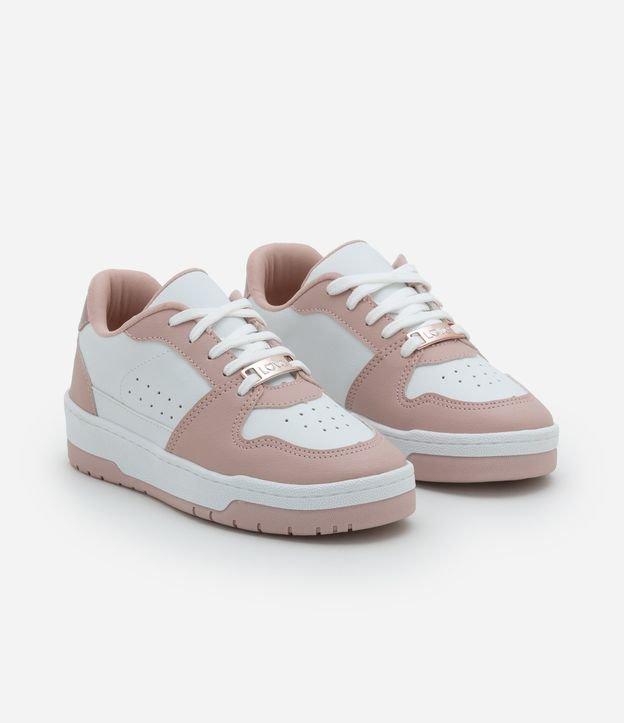 Tênis Street Infantil com Recortes Contrastantes - Tam 28 a 35 - 1