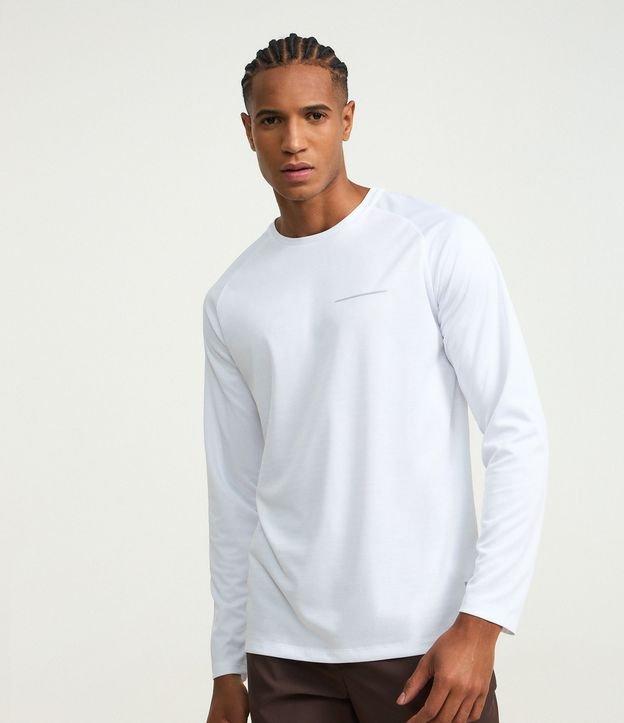 Camiseta Esportiva em Tecnologia Dry com Estampa Lettering - 2