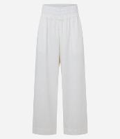 Calça Pantacourt em Jeans com Cintura Alta - 1