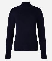 Blusa em Viscose com Gola Alta e Lacinho Bordado - 1