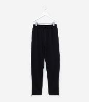 Calça Infantil Texturizada com Zíper - Tam 5 a 14 Anos - 1