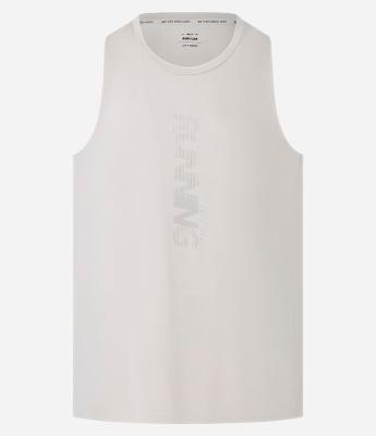 Regata Esportiva em  Tecnologia Dry Estampa  Lettering Vertical