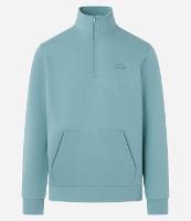 Blusão Esportivo Duplo em Algodão com Gola Alta - 1