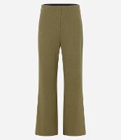 Calça Flare Texturizada com Cintura Alta - 1