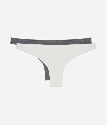 Kit 02 Calcinhas Biquíni com Fio Duplo