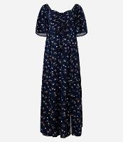 Vestido New Midi em Viscose com Florzinhas - 1
