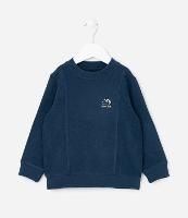 Blusão Infantil com Frisos e Bordado - Tam 1 a 5 Anos - 1