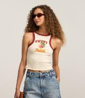 Regata em Algodão com Estampa Sweet Like a Peach - 2