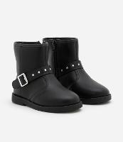 Bota Infantil em PU com Tira e Fivela - Tam 20 ao 25 - 1