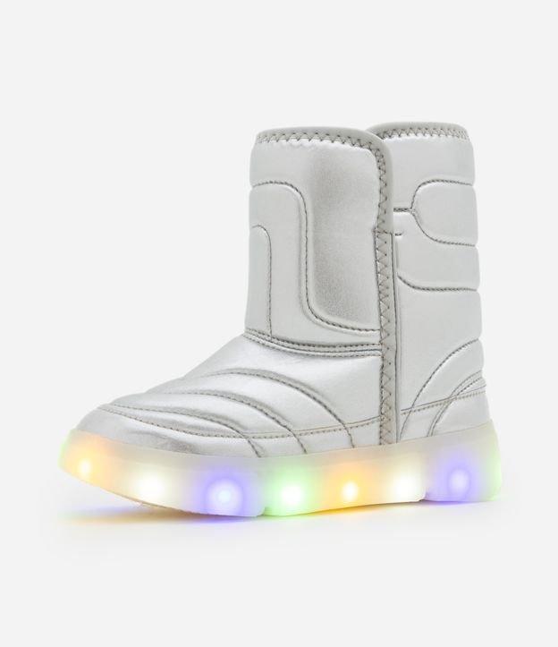 Bota Infantil com Forro de Pelinho e Sola LED - Tam 20 ao 30 - 2
