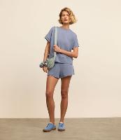 Bermuda Esportiva em Microfibra Canelada - 1