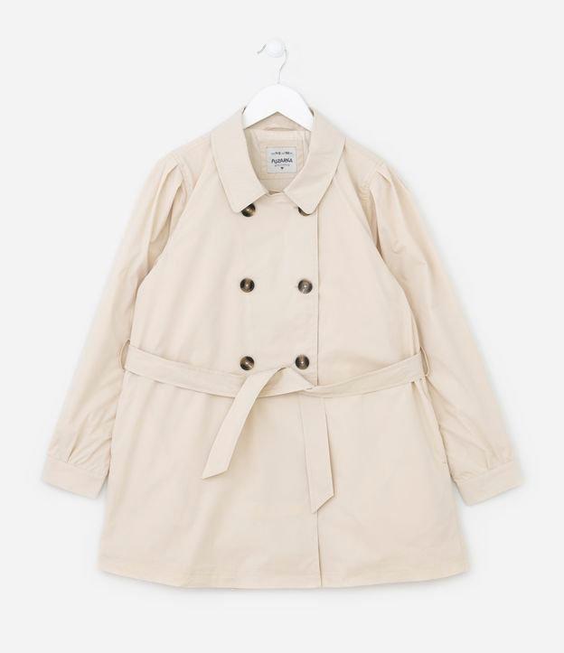 Casaco Trench Coat Infantil - Tam 5 a 14 anos - 1
