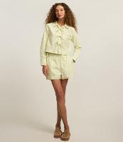 Short Runner em Sarja com Listra e Cós Elástico - 2