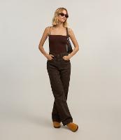 Calça Reta em Jeans com Estampa Animal Print - 3