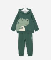 Conjunto Infantil Quentinho com Estampa Dino - Tam 1 a 5 Anos - 1