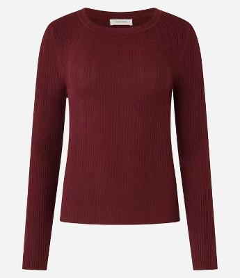 Suéter em Tricô com Textura Canelada