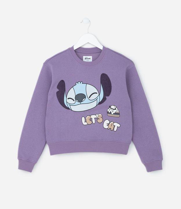 Blusão Infantil Quentinho com Estampa do Stitch - Tam 5 a 14 Anos - 1