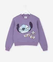 Blusão Infantil Quentinho com Estampa do Stitch - Tam 5 a 14 Anos - 1