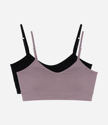 Kit 02 Sutiãs Triângulo em Poliamida Seamless