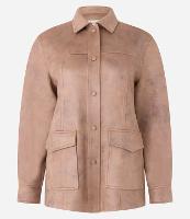 Jaqueta com Bolsos Frontais e Elástico nas Costas - 1