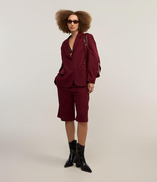 Bermuda Reta em Alfaiataria com Pregas - 2