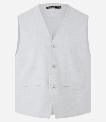 Colete em Alfaiataria com Gola em V