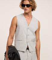 Colete em Alfaiataria com Gola em V - 2