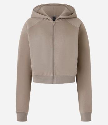 Casaco em Moletom com Capuz e Bolso Canguru