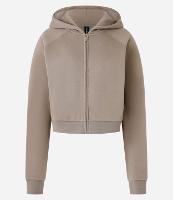 Casaco em Moletom com Capuz e Bolso Canguru - 1