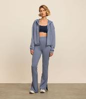 Calça Esportiva em Microfibra com Textura Canelada - 2