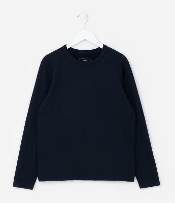 Camiseta Infantil Básica em Suedine - Tam 5 a 14 Anos