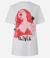 Camiseta T-shirt em Algodão com Estampa Olivia Rodrigo - 1