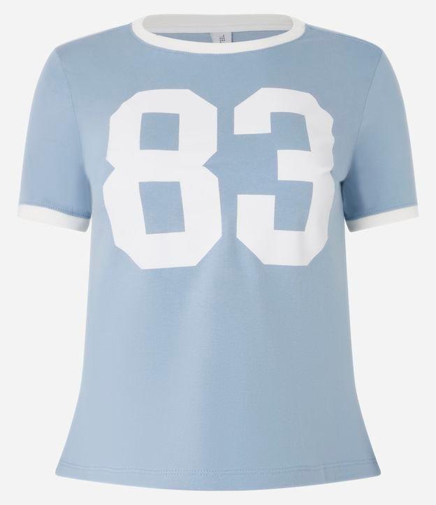 Blusa Baby Look em Algodão com Silk Frontal 83 - 1