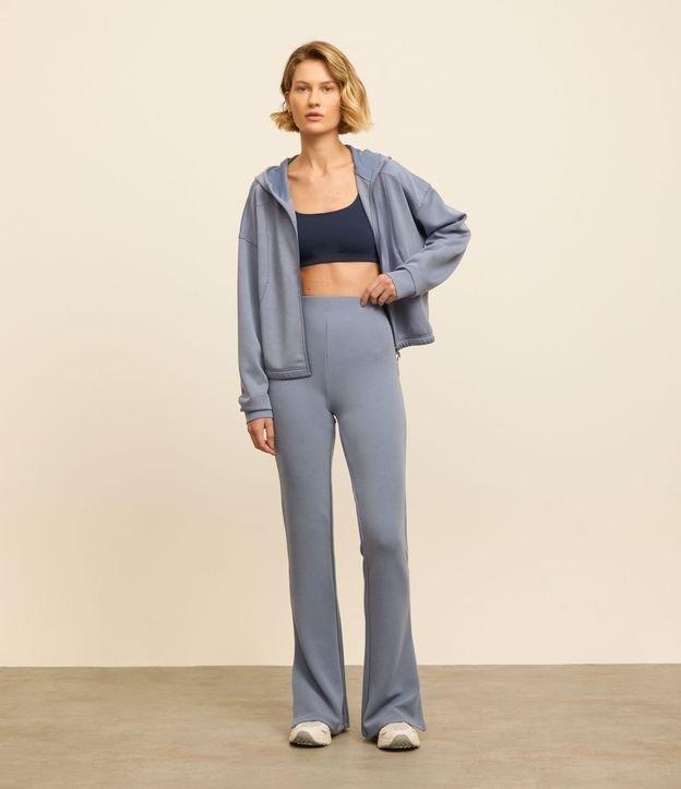 Jaqueta Esportiva em Modal com Capuz e Bolsos - 2