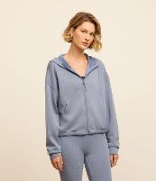 Jaqueta Esportiva em Modal com Capuz e Bolsos - 3