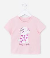 Blusa Infantil com Estampa Poodle com Detalhes em Foil - Tam 1 a 6 Anos - 1