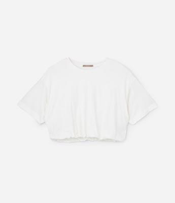 Blusa Balonê em Algodão Curve & Plus Size