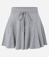 Mini Saia em Moletinho com Amarração na Cintura - 1