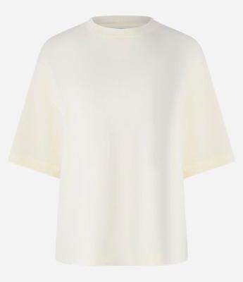 Blusa Oversized Básica em Malhão com Manga Curta