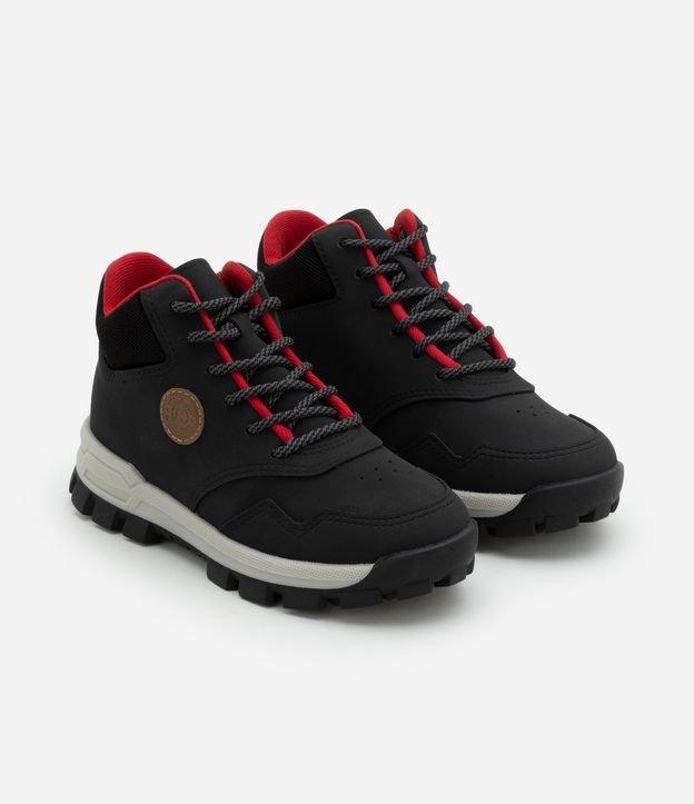 Bota Coturno Infantil em PU com Recortes Molekinho - Tam 28 a 35 - 1