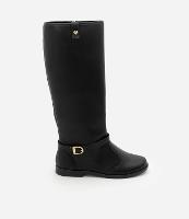 Bota Cano Alto Infantil com Detalhe de Fivela Molekinha - Tam 26 a 36 - 1