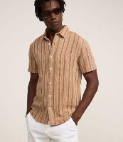 Camisa Regular em Algodão com Listras Verticais - 2