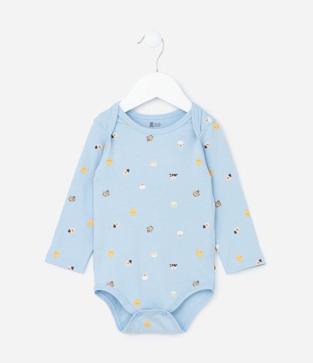 Body Infantil com Estampa de Bichinhos - Tam 0 a 18 meses - 1