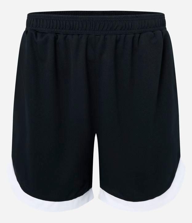 Bermuda Esportiva de Basquete em Tecnologia Dry com Cós Elástico - 1