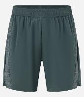 Bermuda Esportiva em Material Tecnológico com Estampa Refletiva - 1