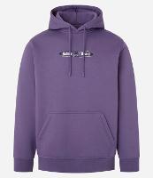 Casaco Relaxed em Moletom com Estampa Lettering - 1