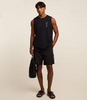 Bermuda em Poliamida com Cós Elástico e Bolso Cargo - 2