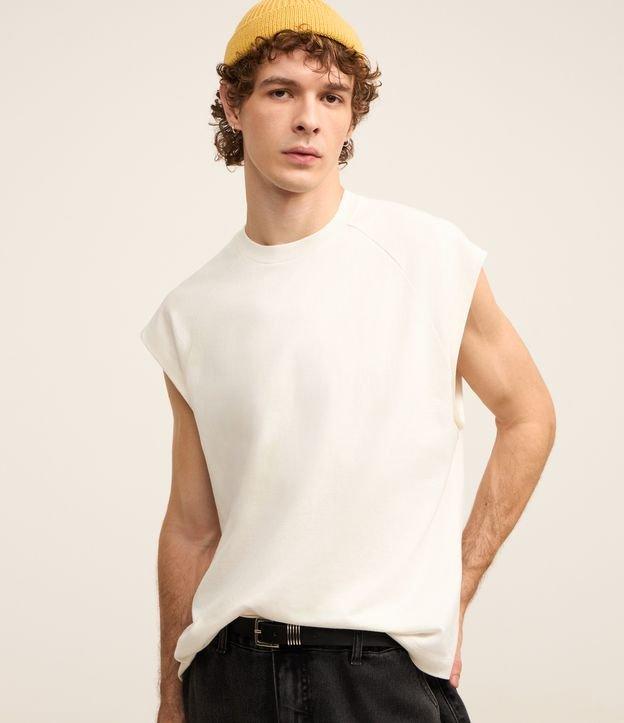 Regata Boxy em Malhão com Gola Raglan - 2